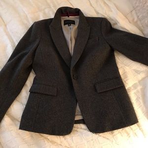Banana Republic dark gray blazer